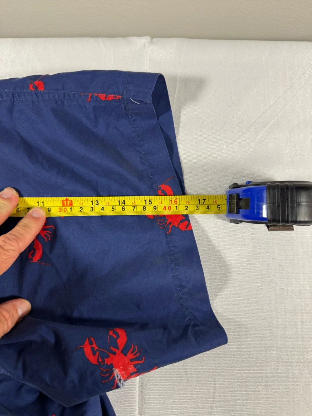 Maamjic Men’s Blue Lobster Swim Trunks